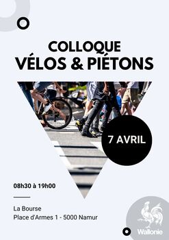 Colloque vélos et piétons : les inscriptions sont ouvertes !